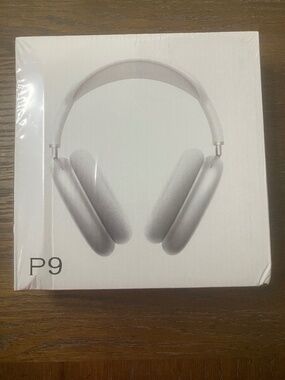 P9 Over-Ear Headphones Silver New